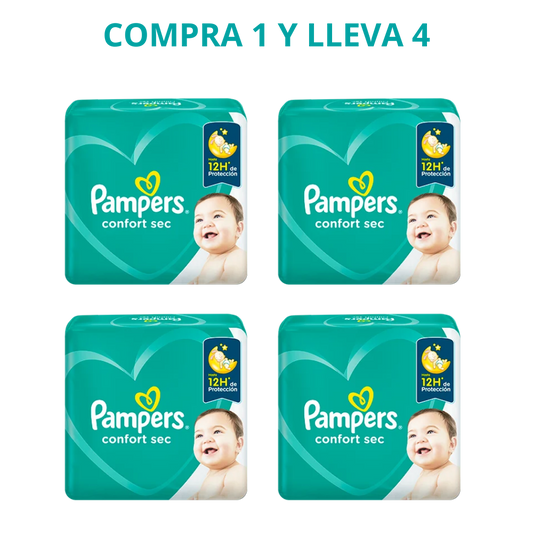 BabyPam® Confort Sec - Compra 1 y lleva 4 en cualquier talla