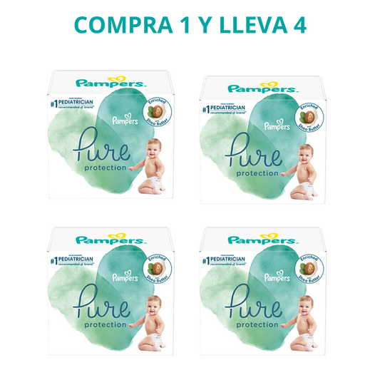 BabyPam® Pure Protection™ - Compra 1 y lleva 4 en cualquier talla